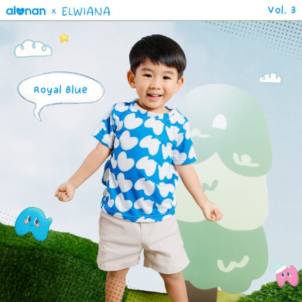 Kids Pattern T-Shirt – Short Sleeve (Alunan x Elwiana) Vol. 3 - Image 13