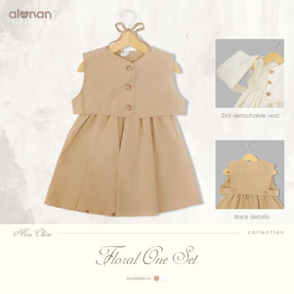Vest and Dress 2in1 Set (Mon Chérie Collection) - Image 6