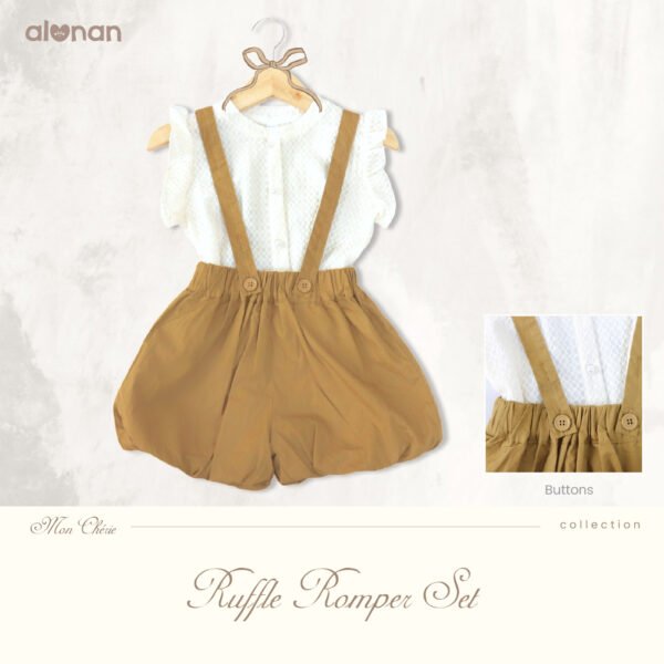 Ruffle Romper 2in1 Set (Mon Chérie Collection) - Image 3