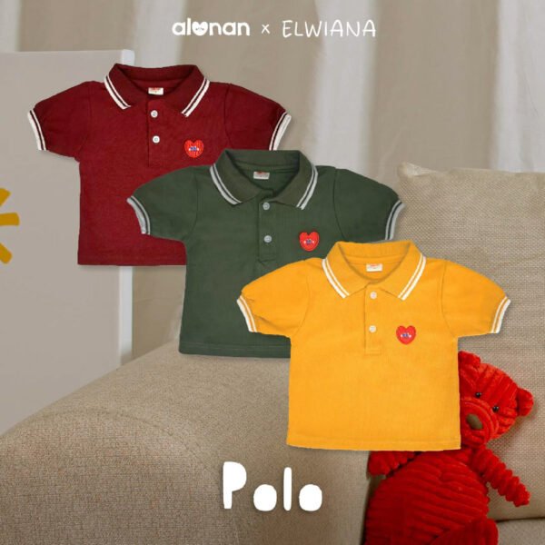 Kids Polo Shirt (Alunan x Elwiana) Vol. 1 - Image 2