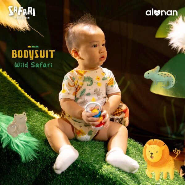 Newborn Jumpsuit & Bodysuit (Safari Collection) - Image 3