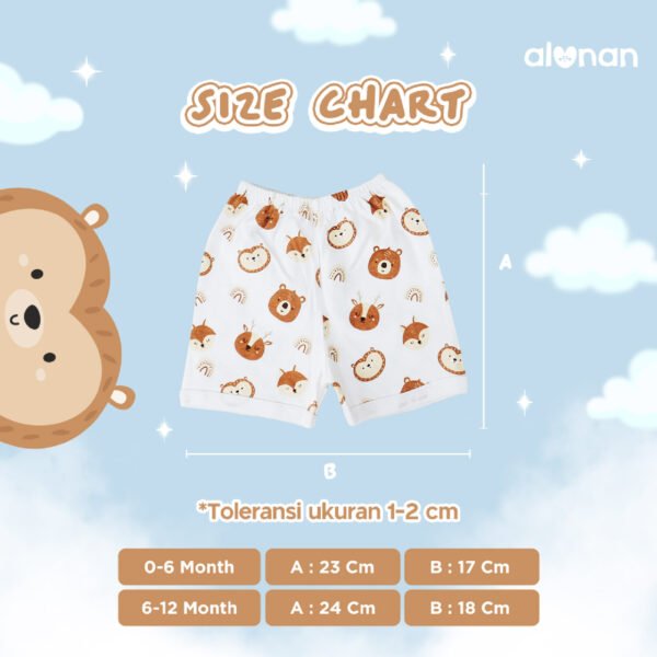 Newborn Button Set – Short & Long Sleeve (The Snuggly Bear & Friends) - Image 5