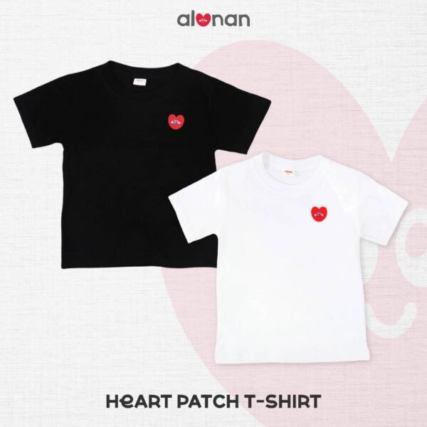 Heart Patch Family T-Shirt – Short Sleeve (The Signature Collection) - Image 4