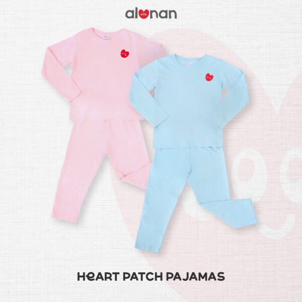 Kids Heart Patch Pajamas (The Signature Collection) - Image 2
