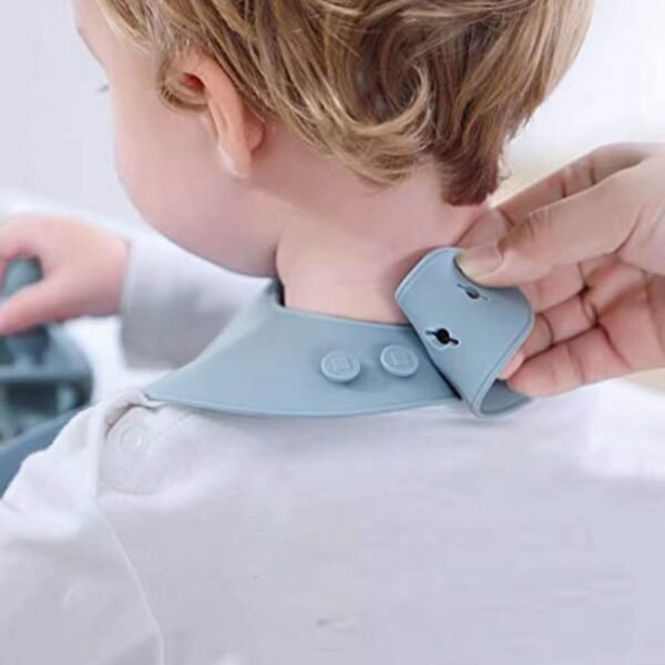 Silicone Feeding Bib For Baby & Toddler - Image 4
