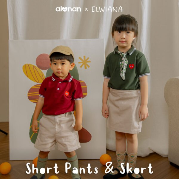 Kids Skort & Short Pants (Alunan x Elwiana) Vol. 1 - Image 2