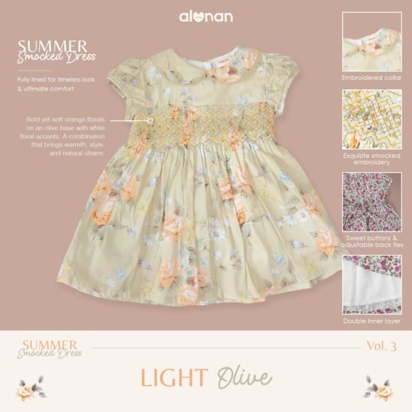 Summer Smocked Dress - Image 12