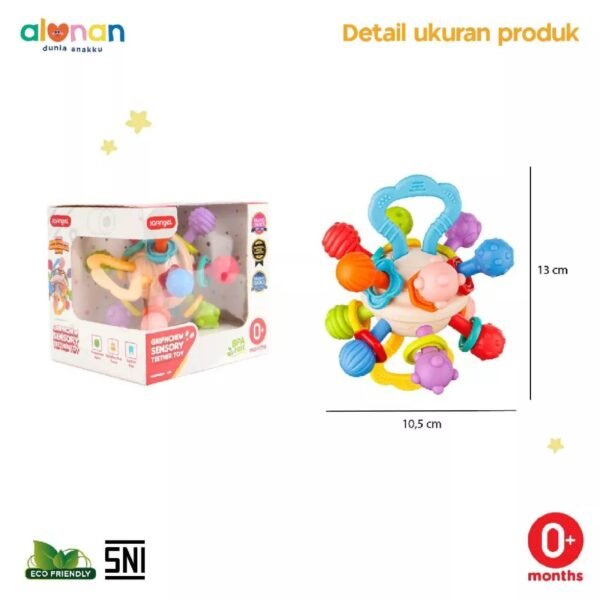 Silicone Toys – Rattle Teether - Image 3