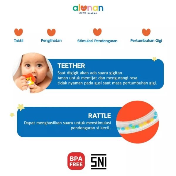 Silicone Toys – Rattle Teether - Image 4