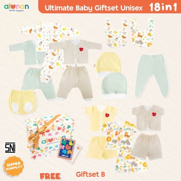 Baby Gift Set Unisex 0-12 Months - Image 2
