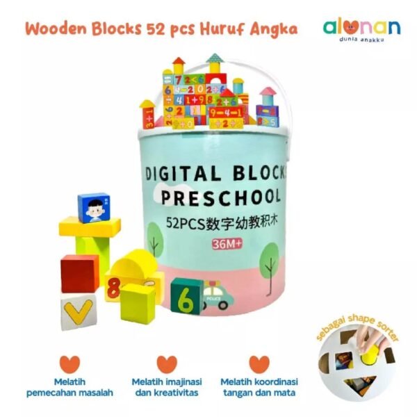 Mainan Edukasi Anak Counting Blocks