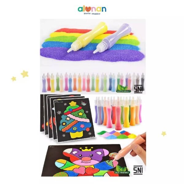 Children's Creative Painting Sand Art Set - Image 5