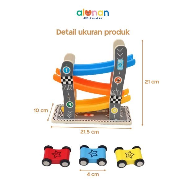 Wooden Toys – Sliding Car - Image 2