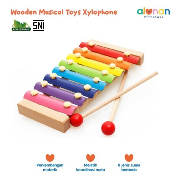 Mainan Musik Anak Musical Toys Xylophone