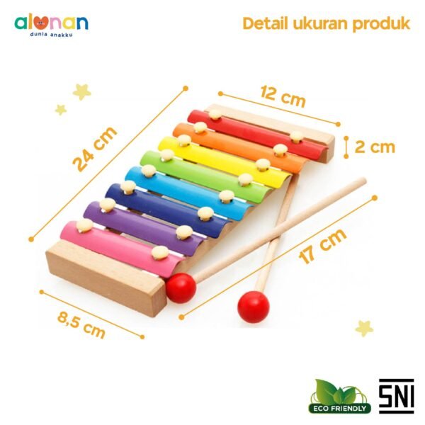 Wooden Toys – Musical Toys Xylophone - Image 2