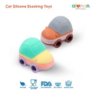 Mainan Susun Anak Car Silicone Toys