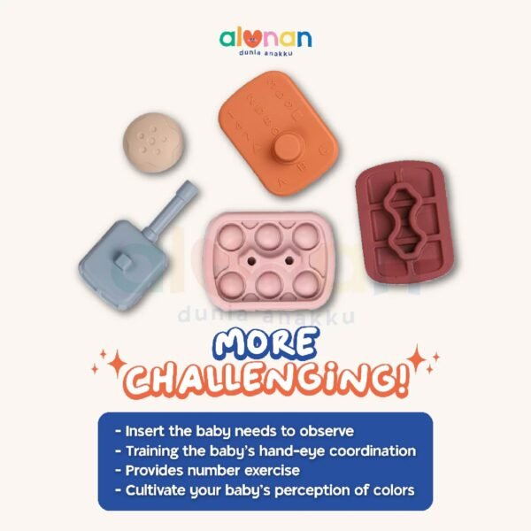 Silicone Toys – Tank Stacking Toys - Image 2