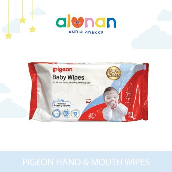 Pigeon – Baby Wipes Pure Water 80 sheets