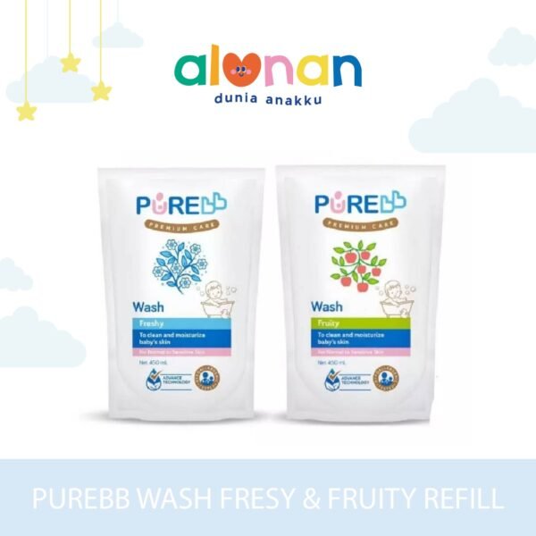 PureBB Wash Freshy & Fruity 450 ml Refill