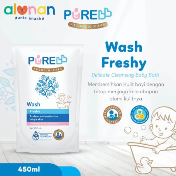 PureBB - Wash Freshy & Fruity 450 ml Refill - Image 2