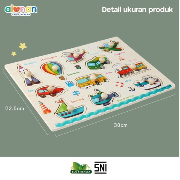 Wooden Toys – Puzzle Knob - Image 3