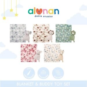 Selimut Bayi dengan Buddy Set