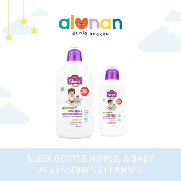 Sleek Bottle Nipple & Baby Accessories Cleanser Botol 150ml 500ml