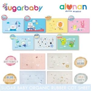 Sugar Baby Organic Rubber Cot Sheet