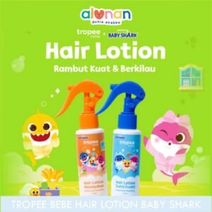Tropee Bebe Baby Shark Hair Lotion 100 ml Honeydew utti Fruity