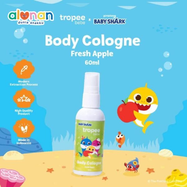 Tropee Bebe – Body Cologne Baby Shark 60 ml - Image 2