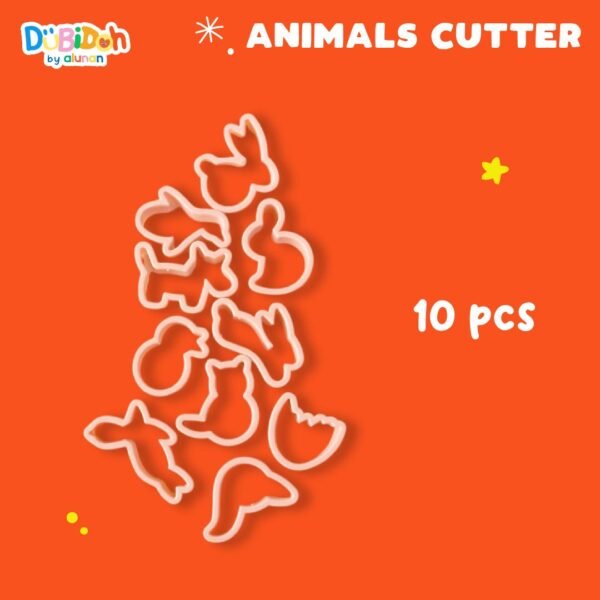 DuBiDoh Ultimate Package 300gr with Complete Accessories (Beads, Rolling Pin, Playmat & Shape Cutter) - Image 9