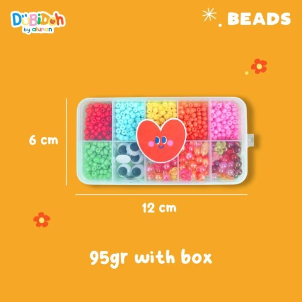 DuBiDoh Accessories - Rolling Pin, Beads, Playmat & Shape Cutter - Image 6