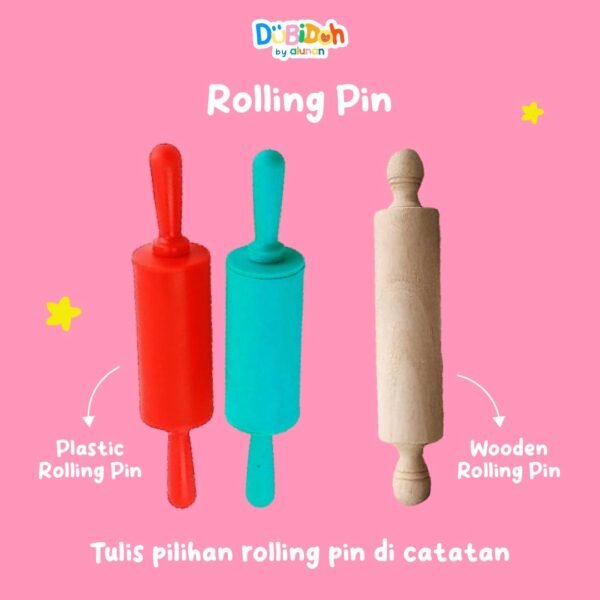DuBiDoh Accessories - Rolling Pin, Beads, Playmat & Shape Cutter - Image 4